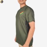 Dark Olive Green Commando HS T-shirt