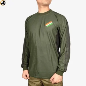 Dark Olive Green Commando Full Sleeve T-Shirt