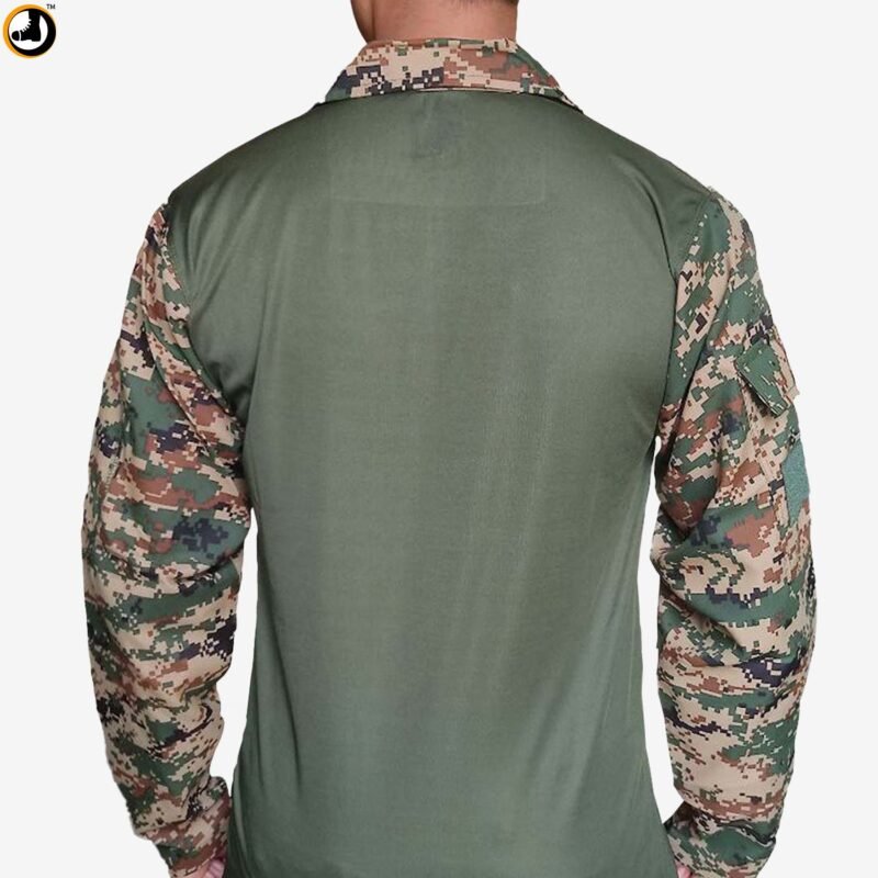 Indian Army New Pattern Full Sleeves Tactical T-Shirt - Image 4