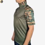 Indian Army New Pattern Half Sleeves Tactical T-Shirt - Image 2