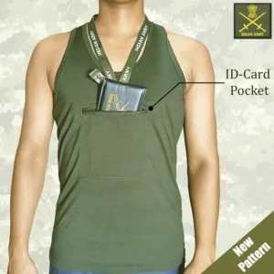 Army OG Sando with ID-Card Pocket