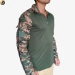 Indian Army New Pattern Full Sleeves Tactical T-Shirt - Image 2