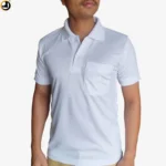 Army Plain White T-shirt with Pocket