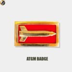 ATGM (Anti Tank Guided Missiles) Badge (Size - 5.5cm X 3.5cm) - Image 2
