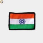 Indian Flag Velcro Patch (Size - 7.5cm X 5cm)