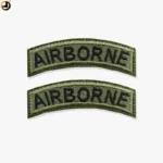 AIRBORNE Badge (Embroidery) (Size - 8cm)