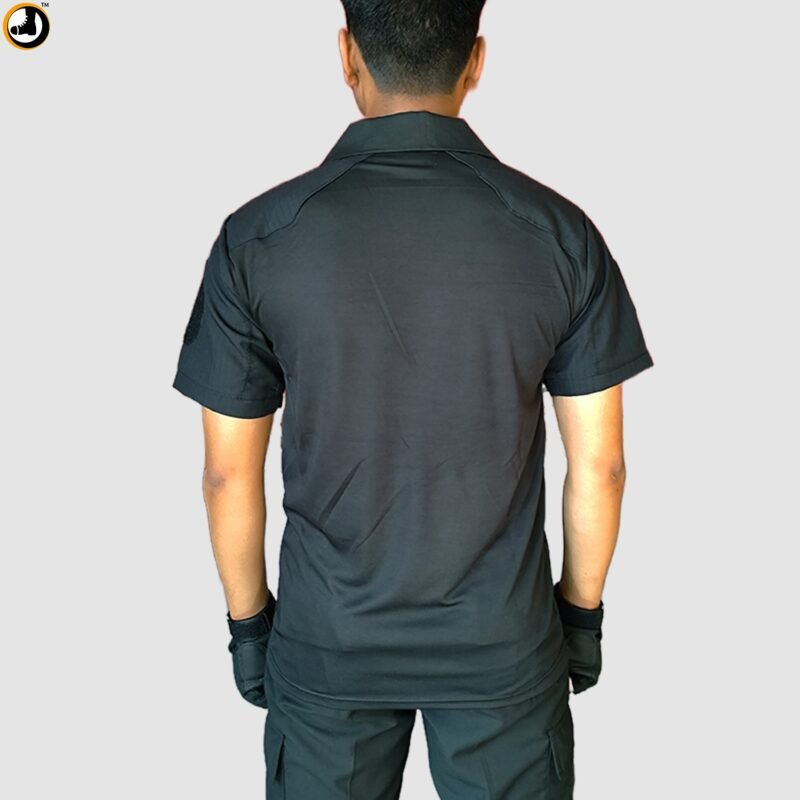 Black Tactical T-shirt - Image 3
