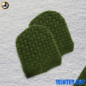 TEXTURED OLIVE GREEN CAP