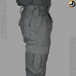 Black Commando Pant (Tailored Fit) (Fabric - Matty 350gsm) - Image 4