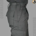 Black Commando Pant (Tailored Fit) (Fabric - Matty 350gsm) - Image 5