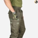 OG 8 Pocket Tactical Pant with adjustable Velcro (Fabric - Ripstop) - Image 4