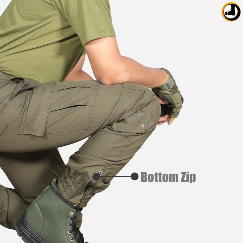 OG 8 Pocket Tactical Pant with adjustable Velcro (Fabric - Ripstop) - Image 7