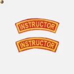 Instructor Sleeves Badge (Embroidery) (Size - 11cm)