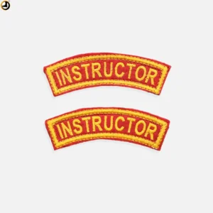 Instructor Sleeves Badge (Embroidery) (Size - 11cm)