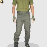 Olive Green Triple stitch 6 Pocket Tactical Pant