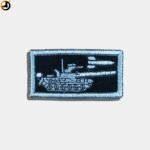 Tank Fired ATGM Qualified Badge (Embroidery) (Size - 7cm X 3.5cm)