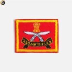 Good Quality ASSAM RIFLES Patch (Size – 7cm X 6cm)
