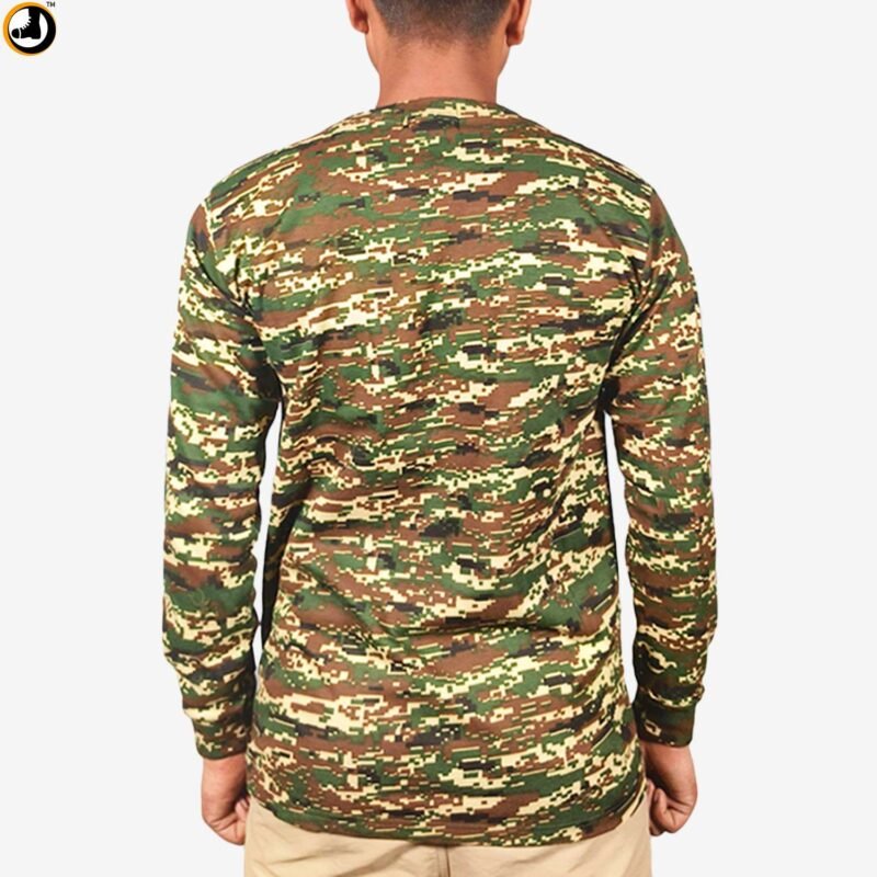 CRPF New Pattern T-Shirt - Full Sleeves - Image 3