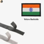 Indian Flag Patch (Embroidery) (Size - 7.5cm X 5cm) - Image 3