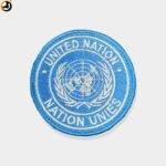 United Nations Round Patch (Embroidery) (Size - 8cm X 8cm)
