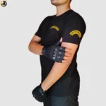 Black Commando T-Shirt (Round Neck) - Image 3