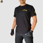 Black Commando T-Shirt (Round Neck) - Image 4