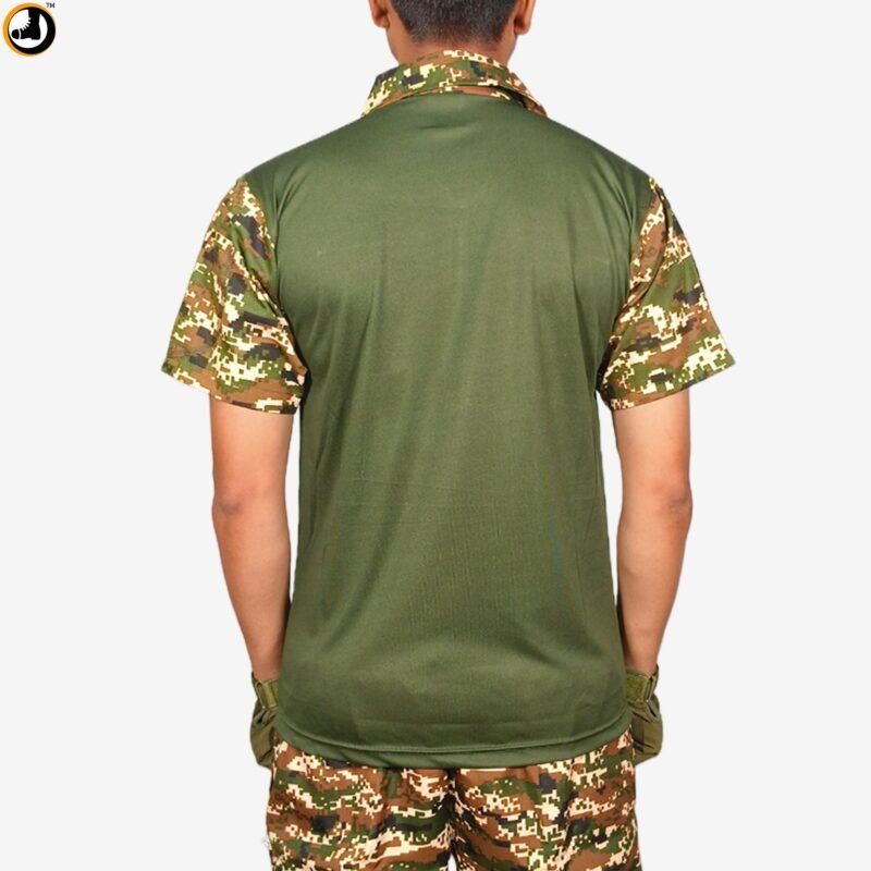 CRPF New Pattern Half Sleeves Tac T-Shirt - Image 4