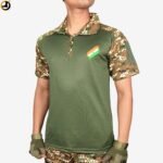 CRPF New Pattern Half Sleeves Tac T-Shirt