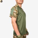 CRPF New Pattern Half Sleeves Tac T-Shirt - Image 2