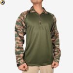 Indian Army New Pattern Full Sleeves T-Shirt with Sleeve Pockets