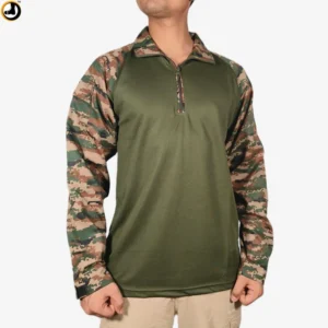 Indian Army New Pattern Full Sleeves T-Shirt with Sleeve Pockets