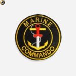 Good Quality Marin Commando Round Patch