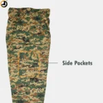 Army Lower with Elastic Waistband & Side Pockets - Image 3