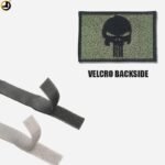 Punisher Patch OG Embroidery Background (Size – 7.5cm X 5cm) - Image 2