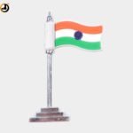 Indian National Flag Car Dashboard Emblem – Rubber Flags - Image 3