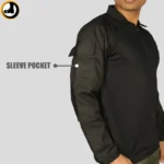 Black Tactical T-shirt (Full Sleeve) - Image 4