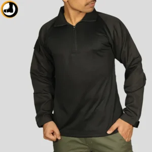Black Tactical T-shirt (Full Sleeve)