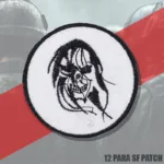 12 PARA SF Round Patch (embroidery)