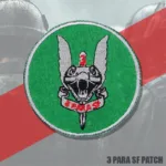 3 PARA SF Round Patch (embroidery)