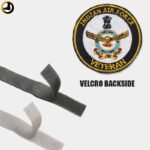 Indian Air Force Veteran Round Patch (embroidery) - Image 2