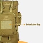 (125Ltr) Mecgreen Premium Quality Rucksack Bags (OG) with Detachable Bag - Image 5