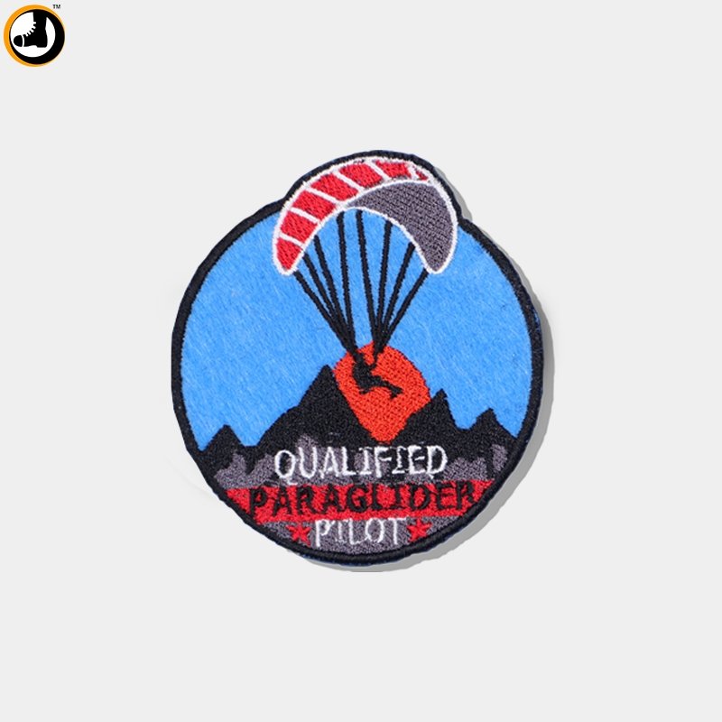 Qualified Paragliding Pilot Patch (embroidery)