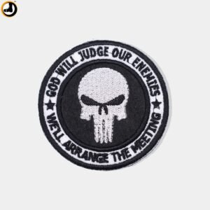 PUNISHER BADGE PATCH VELCRO EMBROIDERY ONLINE ARMY STORE