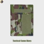 Tactical Camo Diary Cover with Removable Inner Notebook (Size - 24cm X 18cm) - Image 3