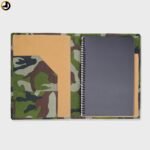 Tactical Camo Diary Cover with Removable Inner Notebook (Size - 24cm X 18cm) - Image 6