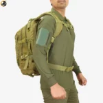 Ranger Tactical Bag (Olive Green) with Secure Rear Laptop Compartment - Image 7