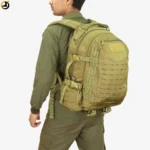 Ranger Tactical Bag (Olive Green) with Secure Rear Laptop Compartment