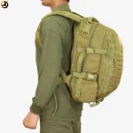 Ranger Tactical Bag (Olive Green) with Secure Rear Laptop Compartment - Image 3