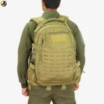 Ranger Tactical Bag (Olive Green) with Secure Rear Laptop Compartment - Image 4