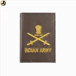 Indian Army Embroidery Leather Card Holder - Image 2